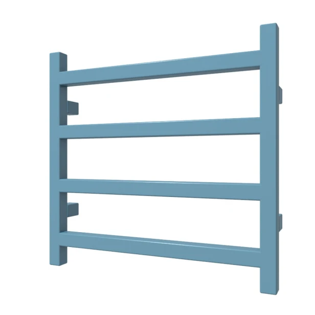 Prosty Grzejnik do łazienki SIMPLE 48 x 50 drabinka