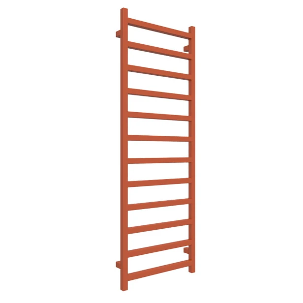 Prosty Grzejnik do łazienki SIMPLE 144 x 50 drabinka