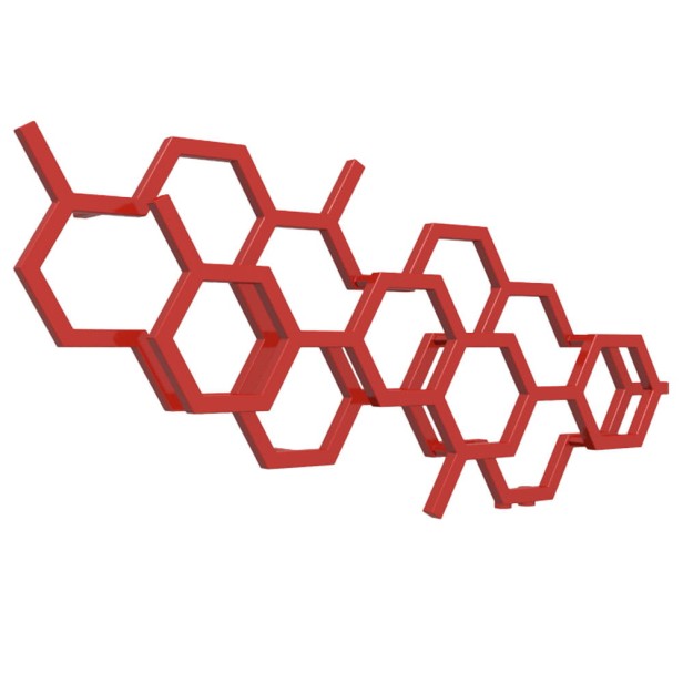 grzejnik poziomy hex 50 x 112 dekoracyjny