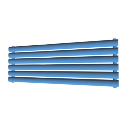 Grzejnik poziomy dekoracyjny RENE 35 x 100 mały