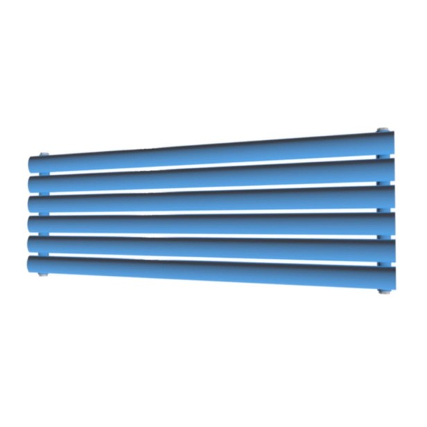 Grzejnik poziomy dekoracyjny RENE 35 x 100 mały