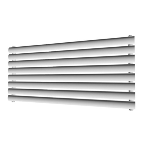 Grzejnik poziomy dekoracyjny 47 x 100 niski biały zdjęcie .jpg