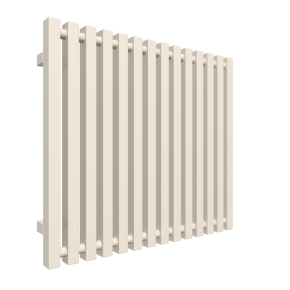 niski grzejnik pokojowy TRIGA 61 x 68 dekoracyjny