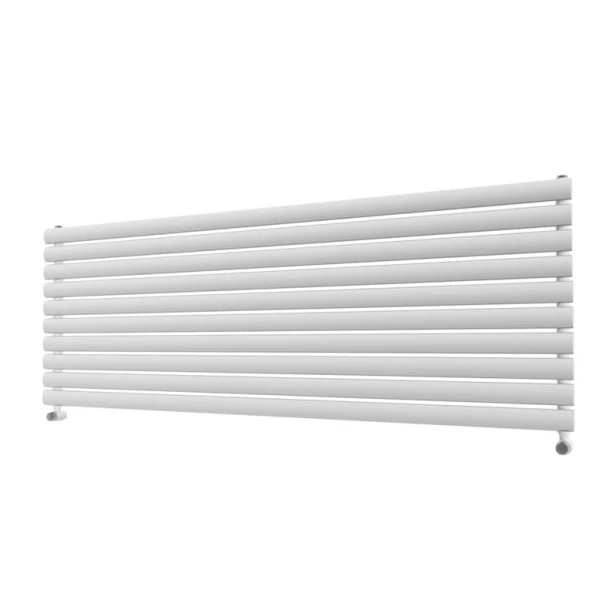 Grzejnik poziomy pokojowy  RENE  64 x150 elegancki  biały.jpg