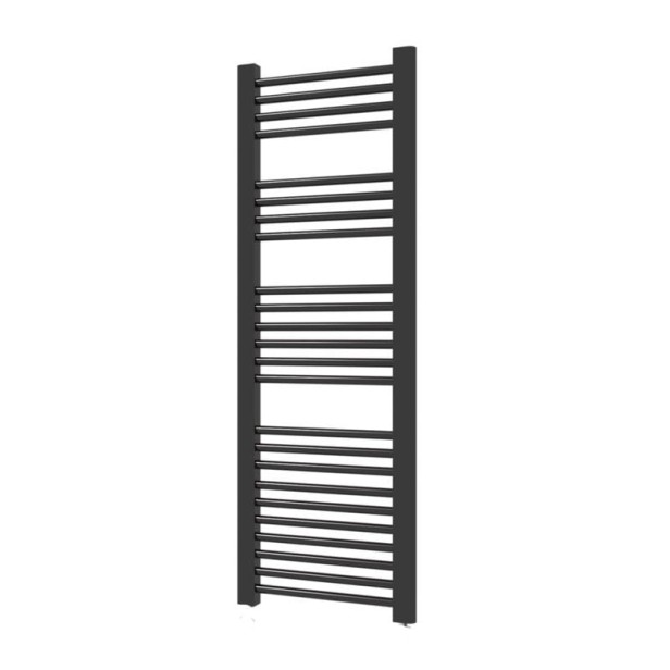 Wąski grzejnik Lucy 112 x 40 grafit łazienkowy