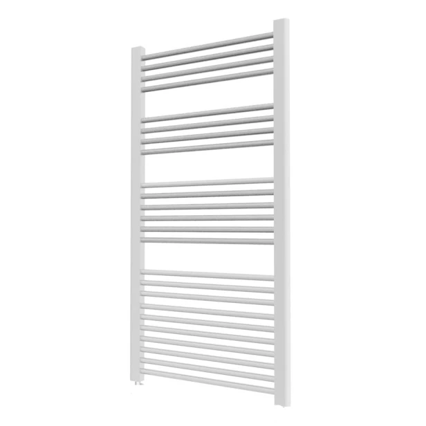 wąski grzejnik Lucy 112 x 60 biały łazienkowy