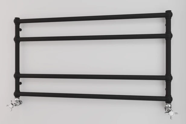 Grzejnik poziomy GESI 2 / 53 x 120 czarny matowy kaloryfer .jpg