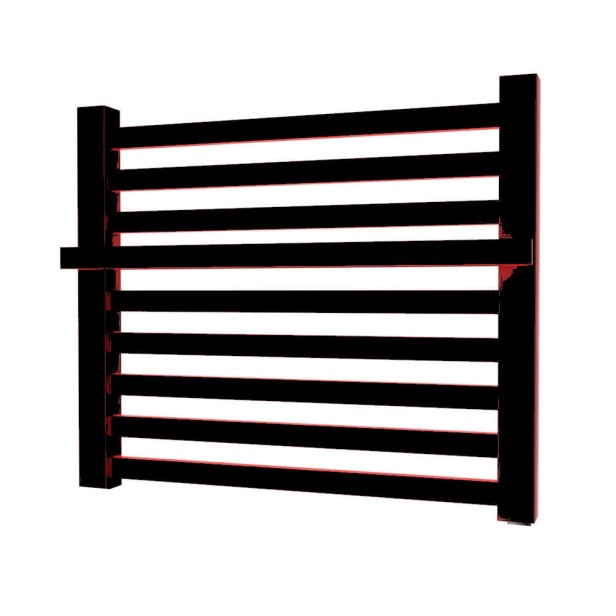 grzejnik Irma 50 x 43 czarny mat