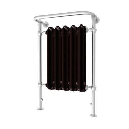 Grzejnik żeliwny PLAIN TR  100 x 65 stojący na stalowej konstrukcji Towel Rail.jpg