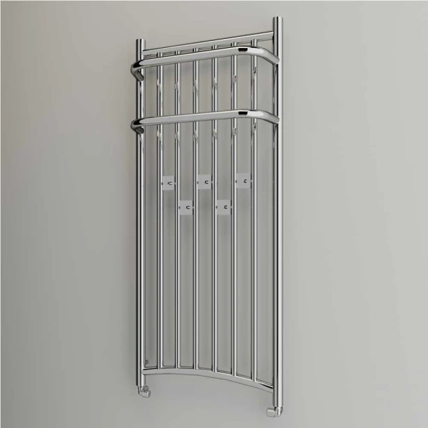 Grzejnik dekoracyjny  INDEO 4 -80 x 53 chrom połysk z wieszakami galwanizowany .jpg