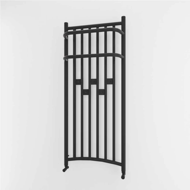 Grzejnik dekoracyjny INDEO 1 - 80 x 43 czarny mat z wieszakami.jpg