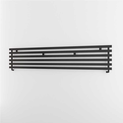 Grzejnik poziomy DECO 3 - 25 x 150 czarny mat z wieszakami.jpg