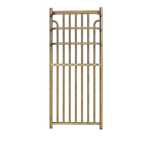 Grzejnik elektryczny  MINAS - 120 x 43 antyczny mosiądz grzałka zewnętrzna .jpg