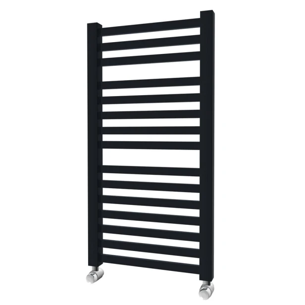 prosty grzejnik Lena 95 x 43 czarny  mat