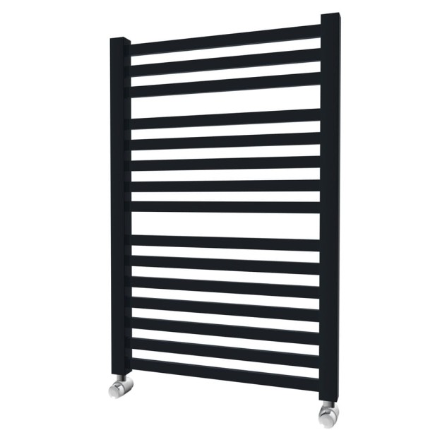 prosty grzejnik Lena 95 x 63 czarny mat