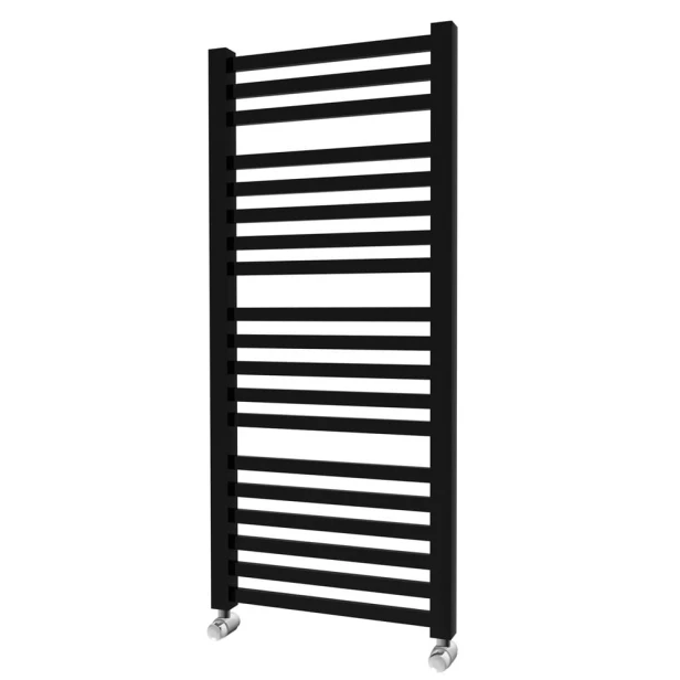 prosty grzejnik Lena 115 x 53 czarny mat