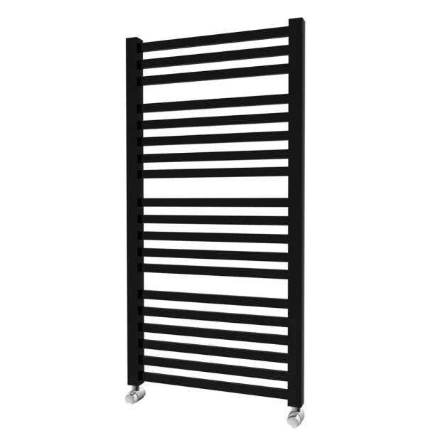 prosty grzejnik Lena 115 x 63 czarny mat