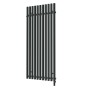 Wąski grzejnik elektryczny Rolo Hanger 140x59 grzałka zewnętrzna