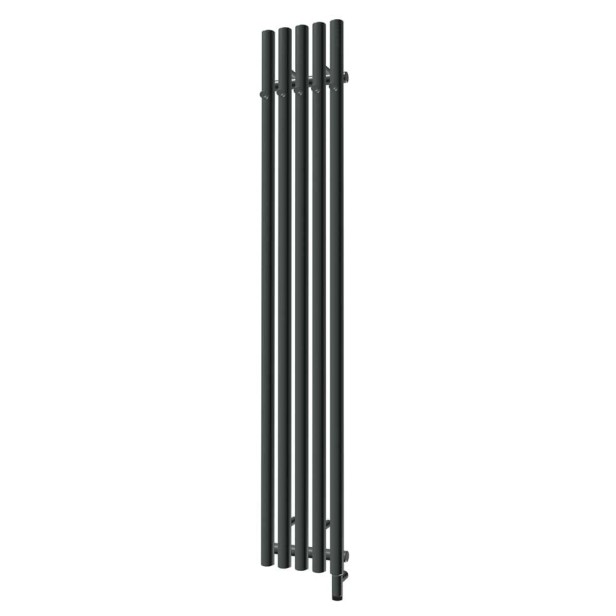 Wąski grzejnik elektryczny Rolo Hanger 160 x 26 grzałka zewnętrzna
