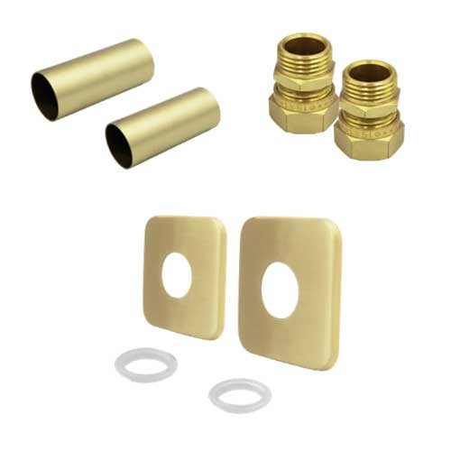 zestaw maskujący rozety kwadratowe