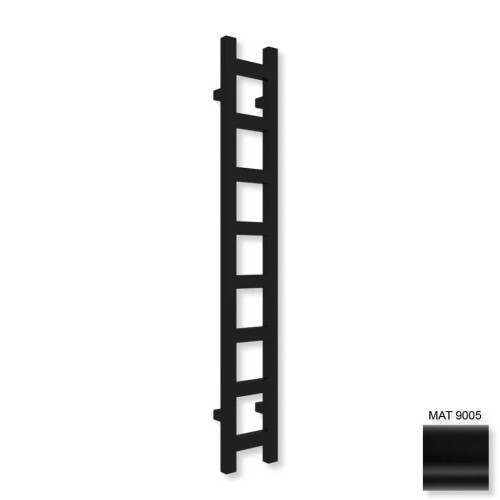 Wąski Grzejnik czarny EASY 128 x 20 łazienkowy R.jpg