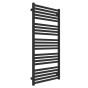 Prosty Grzejnik łazienkowy czarny MARLIN 118 x 53 klasyczny R jpg