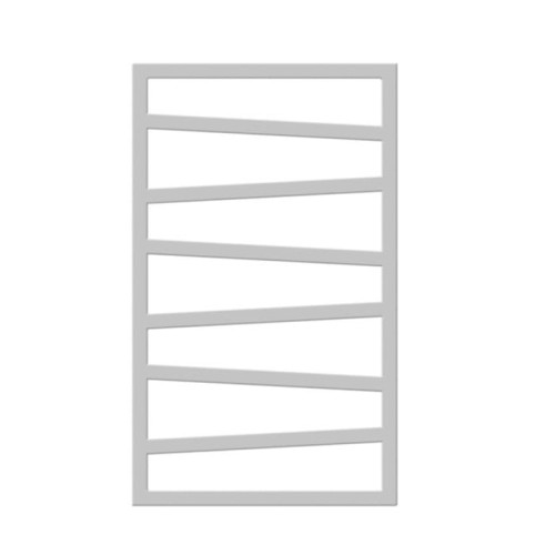 GRZEJNIK ZIGZAG biały  83x50. 2jpg