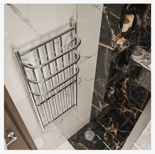 Grzejnik  elektryczny MINAS  5  100 x 53 chrom grzałka zewnętrzna zdj.jpg