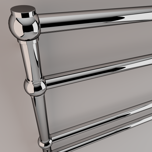 Grzejnik GESI 1  elektryczny 53 x 100 chrom połysk detal  jpg