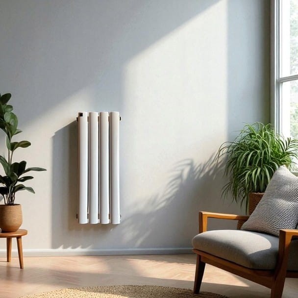 grzejnik Rene 60x24 biały w pokoju.jpg