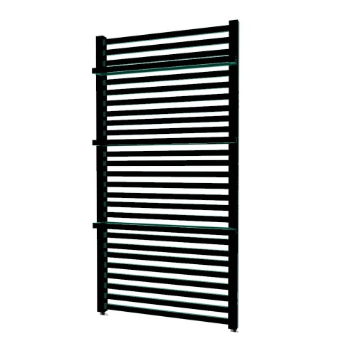 grzejnik Irma 135x63  czarny matowy