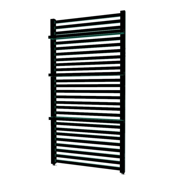 grzejnik Irma 135x63  czarny matowy