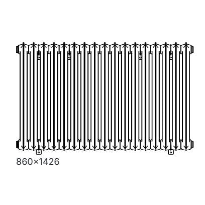 Grzejnik PLAIN wiszący 86x143.jp