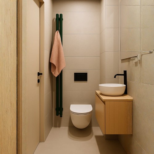 Grzejnik Rolo Hanger 180 x 10 czarny matwąski grzejnik z wieszakami.jpg