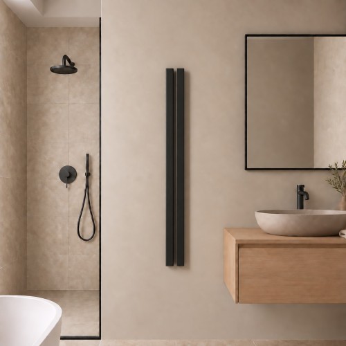 grzejnik Lux Slim 140 x 9 czarny mat wizualizacja.jpg